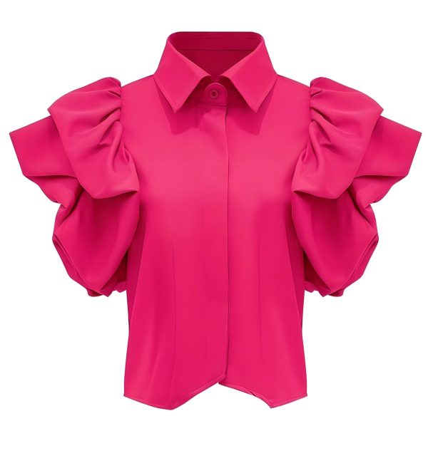 Short Sleeve Blouse - Multiple Colors